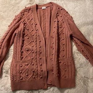 Blush Wilfred Pom Pom sweater size L